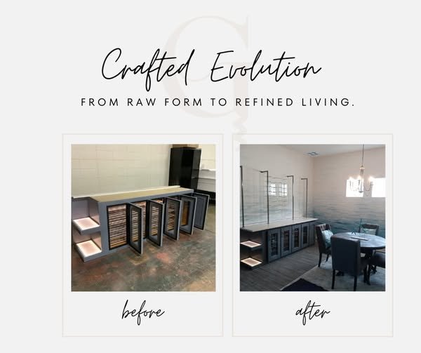before and after post